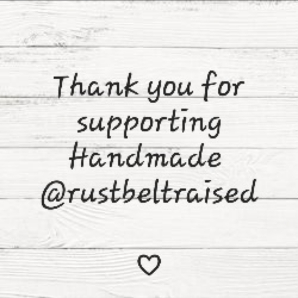 Rose Quartz Bracelet, Leather Artisan made by Rust Belt Raised - Picture 8 of 9